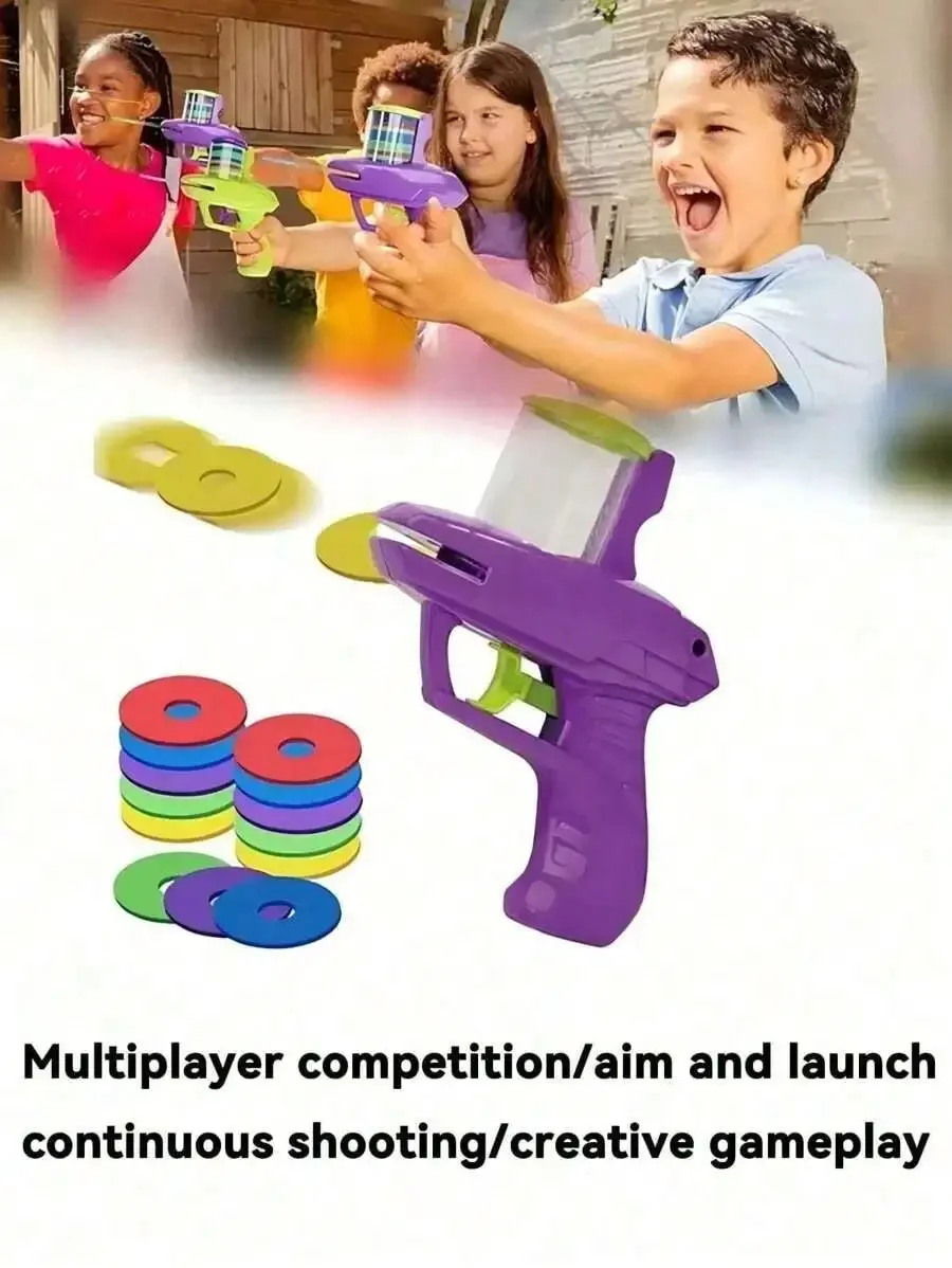Lanzador de discos 2026, jugue - Kids Outdoor Games For Party reseña y precio