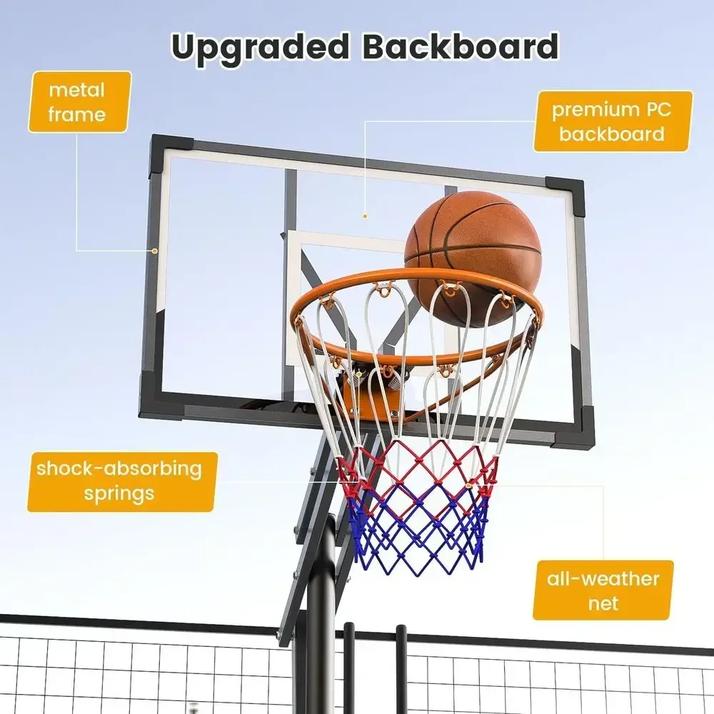 Aro de Baloncesto Portátil par - Kids Outdoor Basketball Hoop reseña y precio