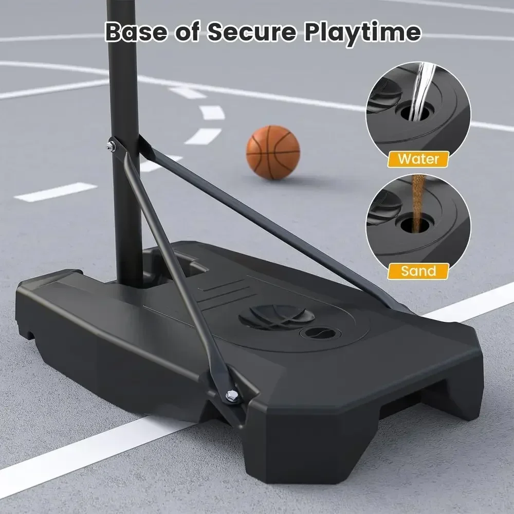 Aro de Baloncesto Portátil par - Kids Outdoor Basketball Hoop reseña y precio