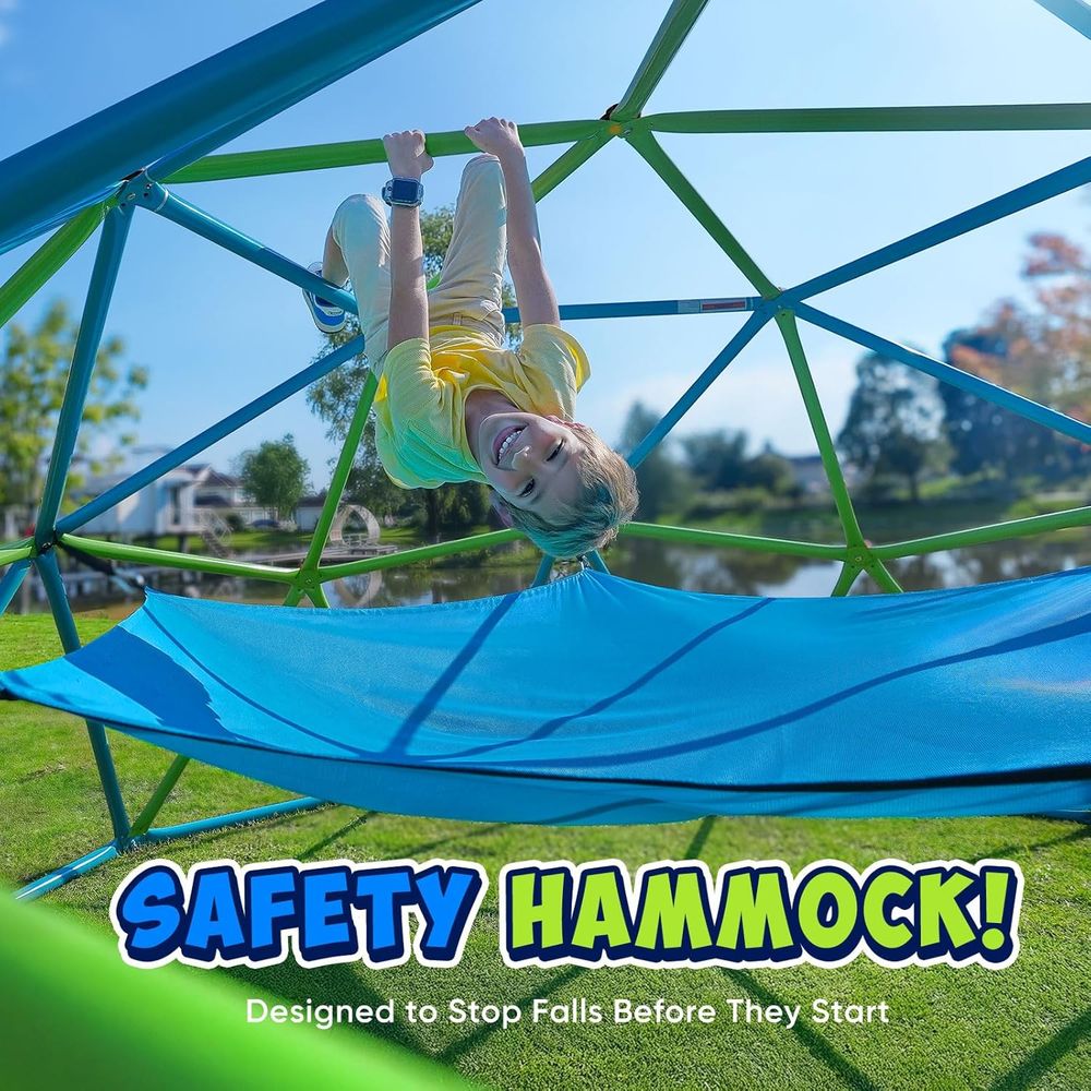 Zupapa10T ClimDome con Hamaca, - Kids Outdoor Dome Climber reseña y precio