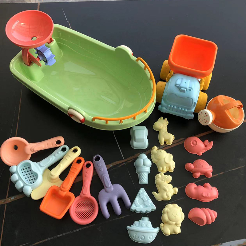 Juego de juguetes de arena par - Kids Outdoor Dump Truck reseña y precio