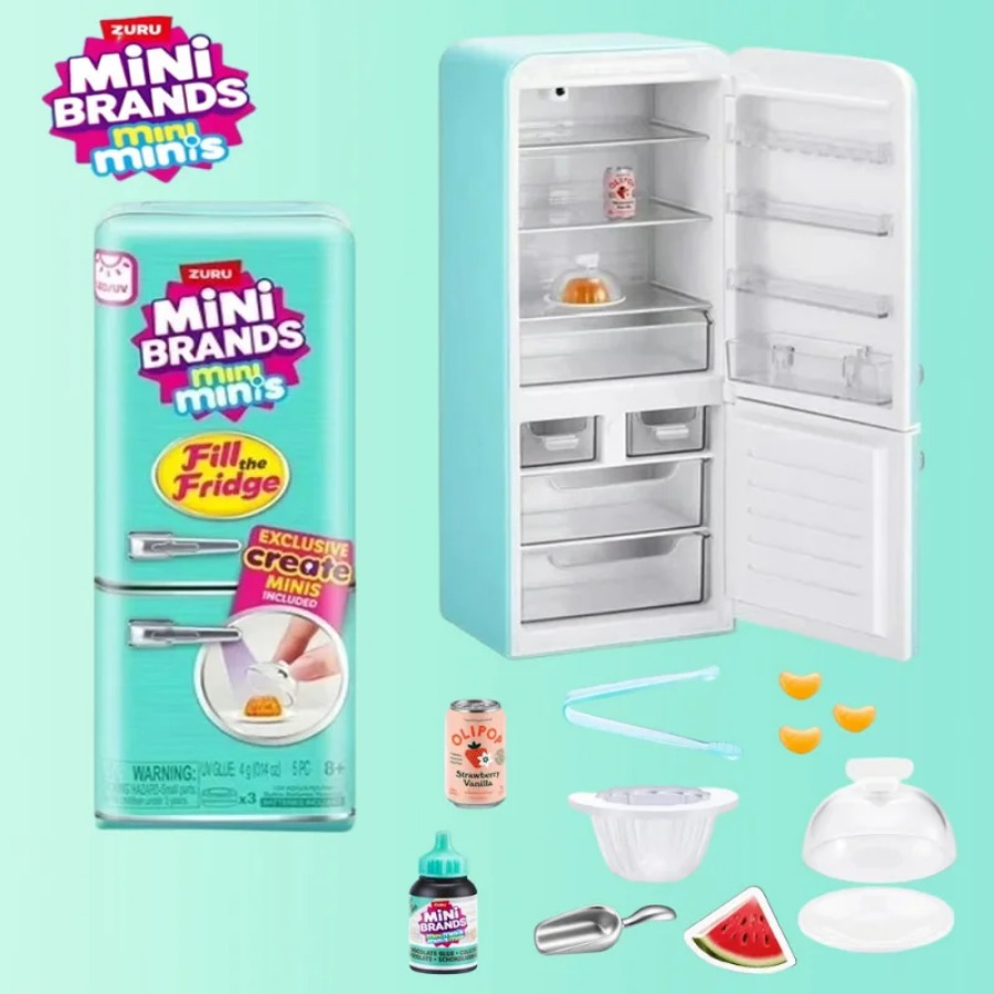 ZURU 5 Surprise Mini Fridge Ba - Kids Outdoor Kitchen Set reseña y precio