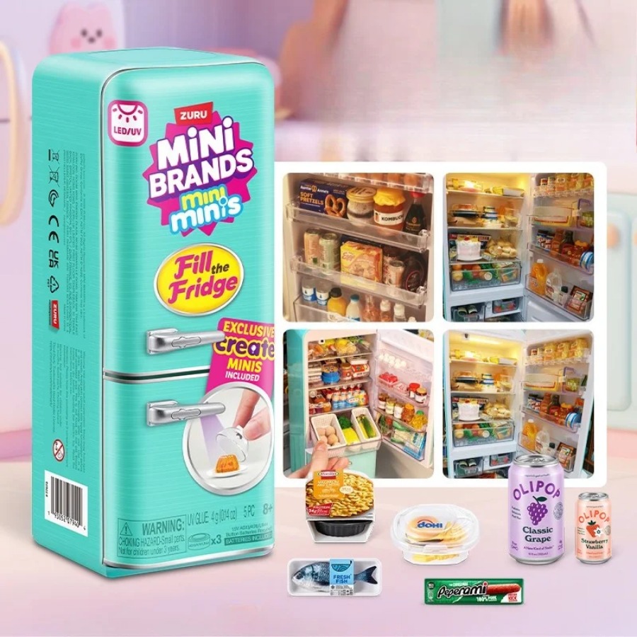 ZURU 5 Surprise Mini Fridge Ba - Kids Outdoor Kitchen Set reseña y precio