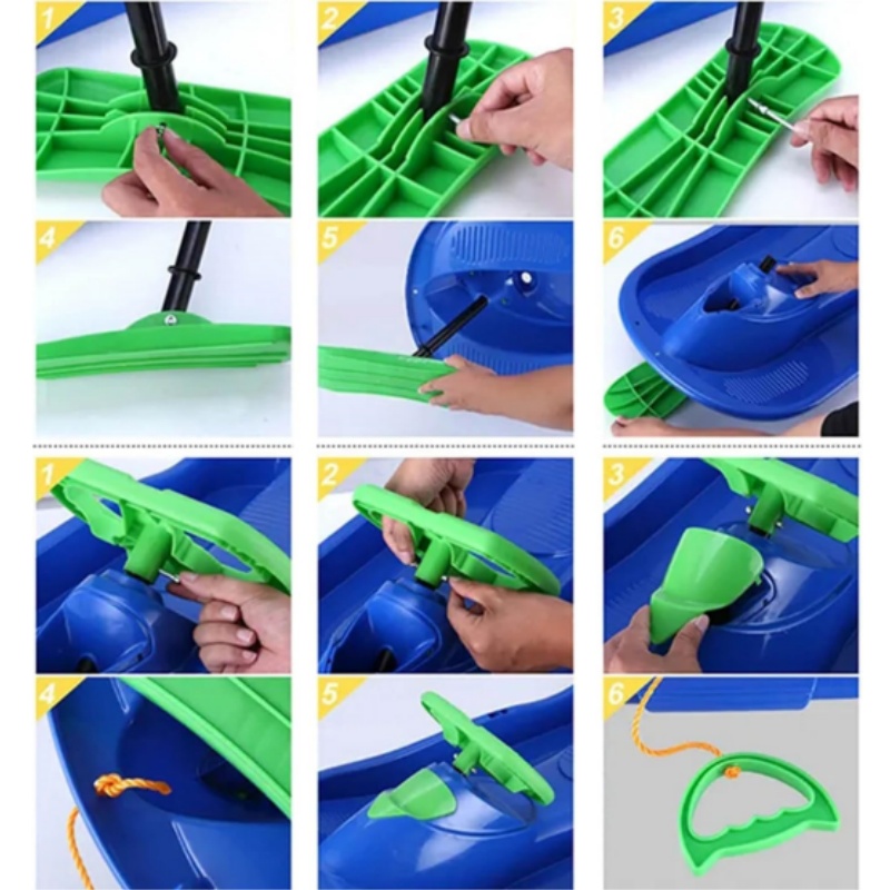 Trineo de nieve para niños con - Kids Unique Outdoor Toys reseña y precio
