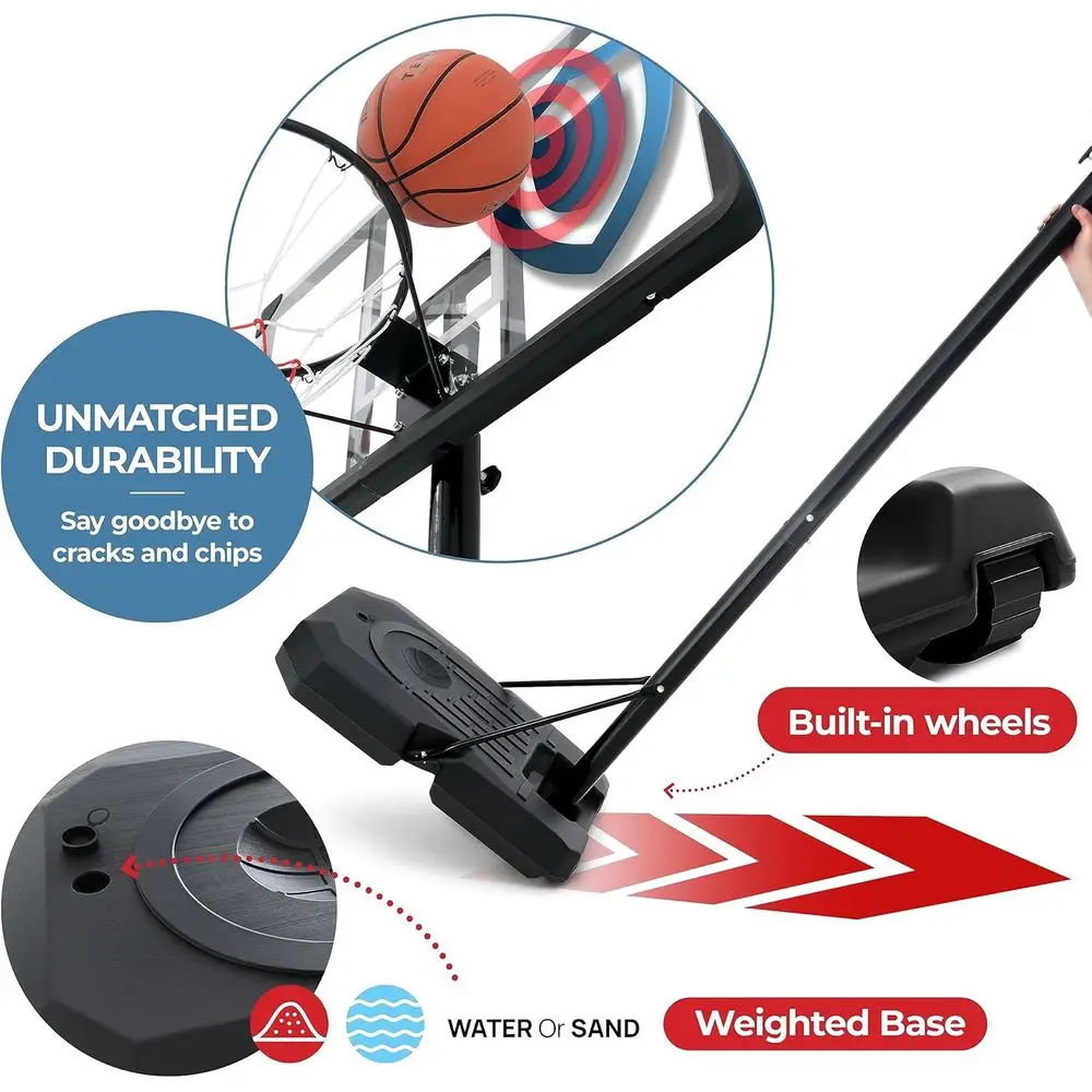 Sistema de Aro de Baloncesto A - Kids Outdoor Basketball Hoop reseña y precio