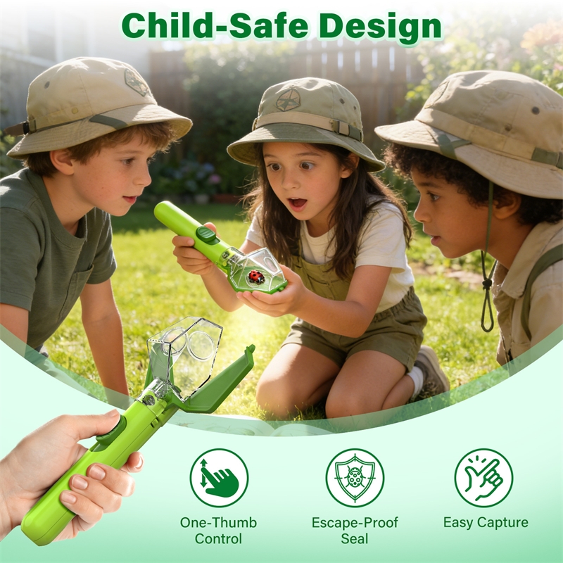 Kit de Explorador con Lupa 6X  - Kids Outdoor Adventure Kit reseña y precio